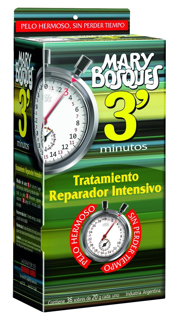 Tratamiento 3 Minutos Sachetera x 36 unidades