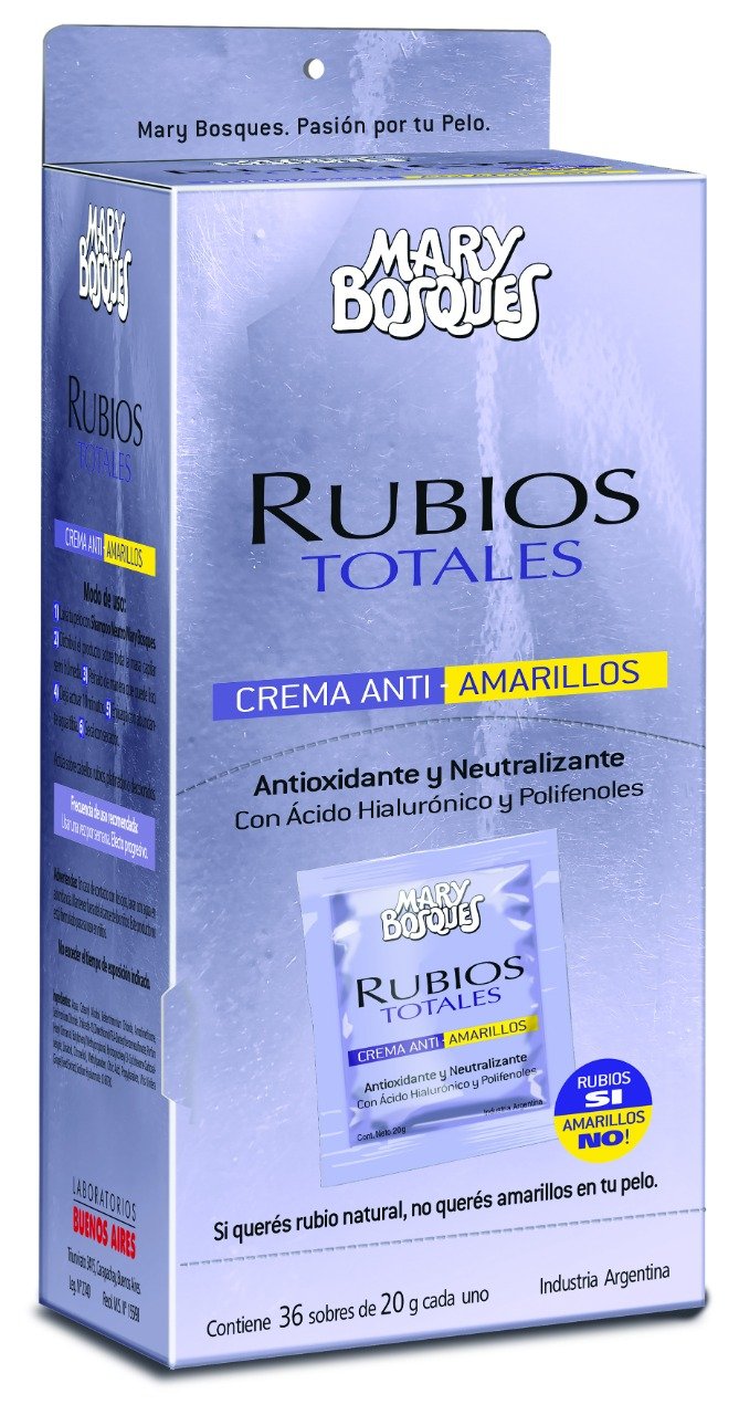 Rubios Totales Sachetera x 36 unidades