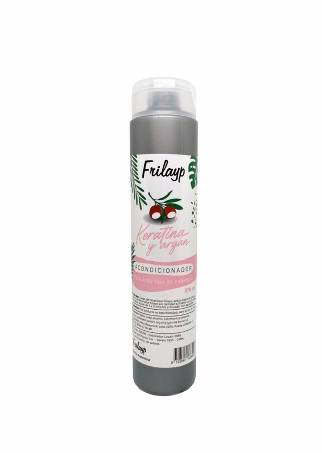 Acondicionador Keratina + Argan  x 370 ml