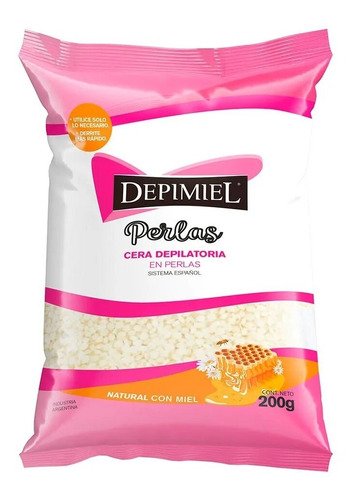 Cera en perlas Natural x 200gr