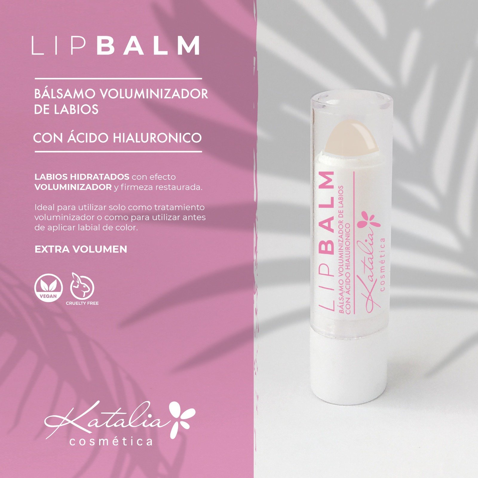 Balsamo labial voluminizador