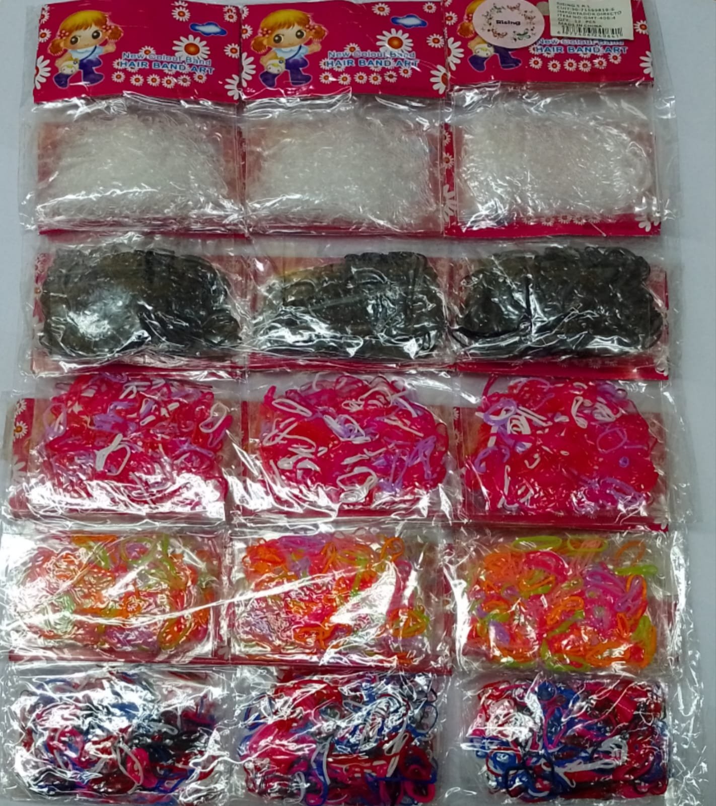 Banditas para Trencitas x 6 paquetes