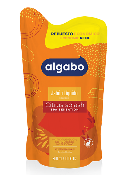 Repuesto jabón líquido x 300ml Citrus splash