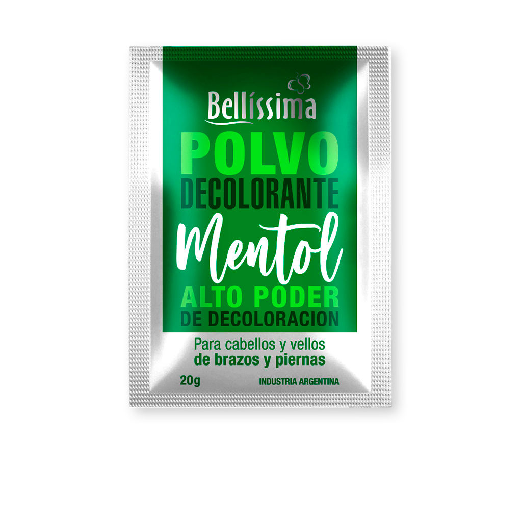 Polvo Decolorante Mentol x 20grs