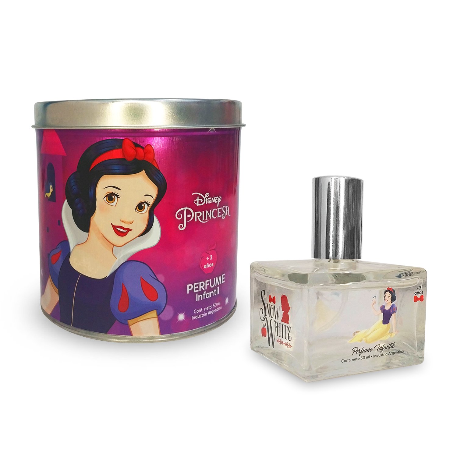 Lata con perfume Blancanieves