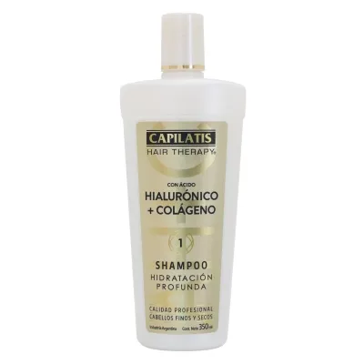 Shampoo con Acido Hialuronico + Colageno x 350ml
