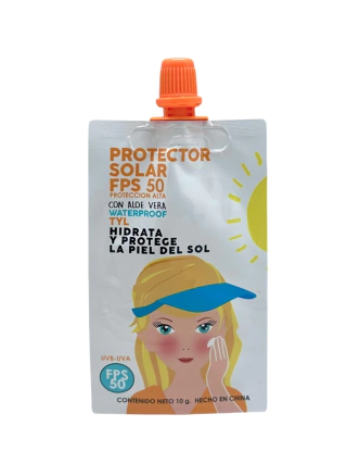 Protector solar FPS 50 x 10grs