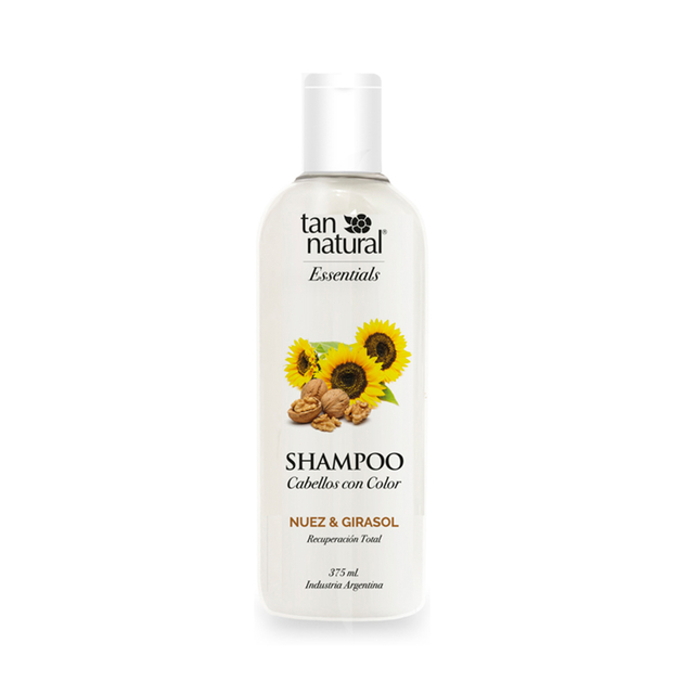 Shampoo Cabellos con color Nuez y Girasol x 375ml