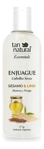 Enjuague Cabellos Secos Sesamo y Lino x 375ml