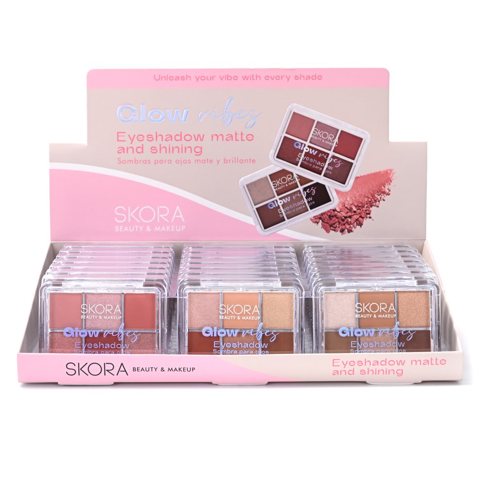 Sombra combinada x 6 colores 39614