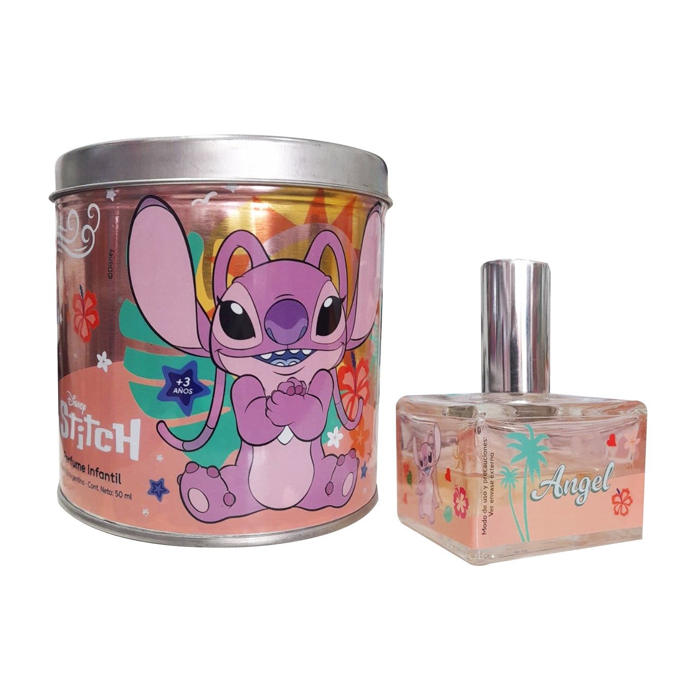 Lata con perfume Angel