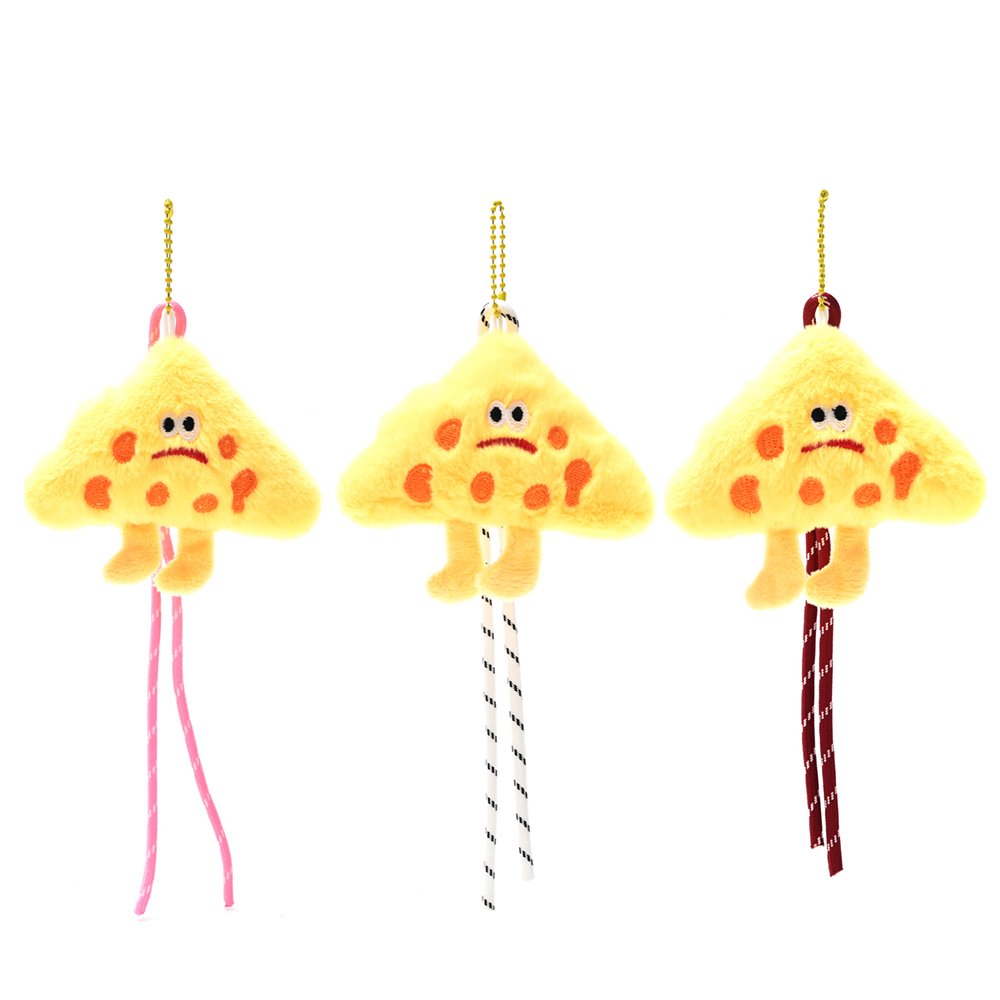 Llavero Bag Charm Pizza Peluche 41727