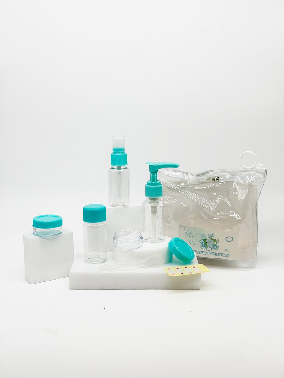 Kit de envases para viaje x 7pcs Art 2382