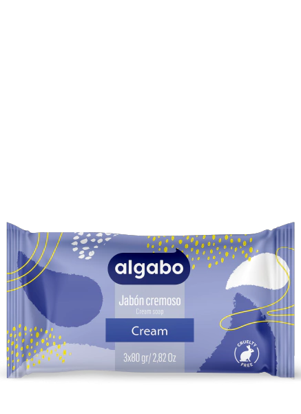 Jabon de tocador Cream x 80grs Pack x 3 unidades