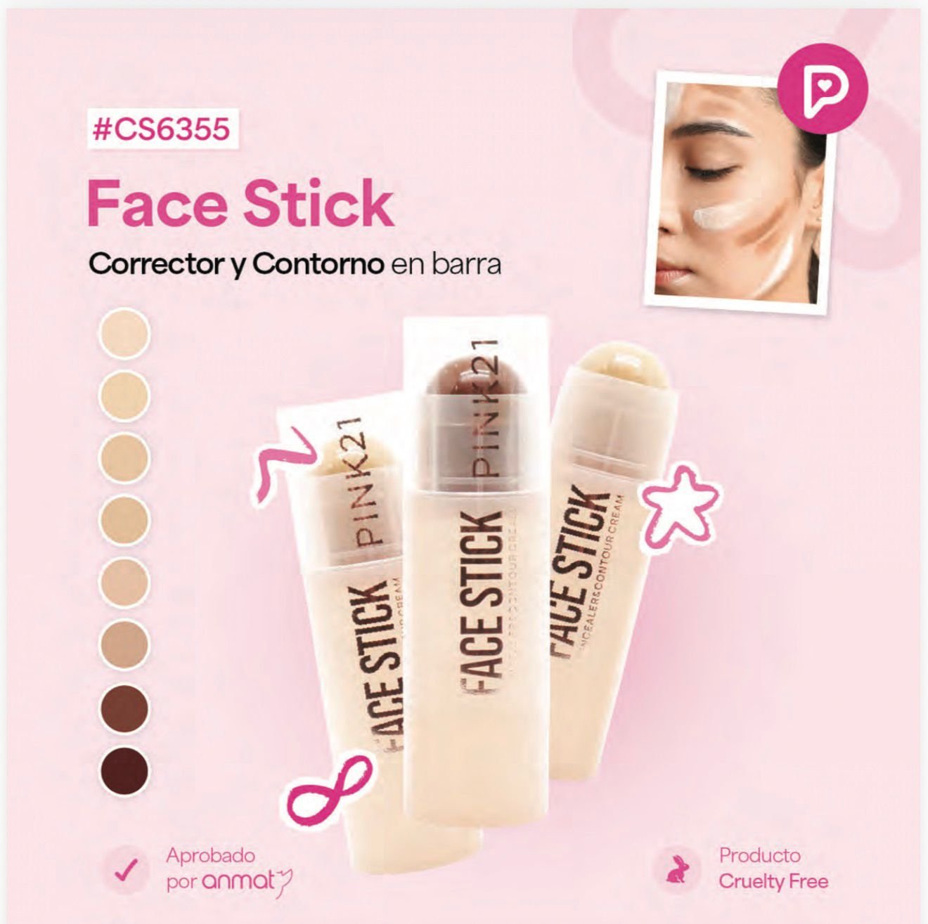 Corrector + Contorno en Barra 6355