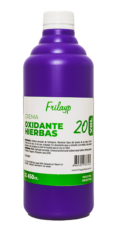 Oxidante x 20 vol x 500 ml
